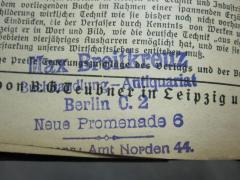 D51 / 734 (Max Breitkreuz (Berlin)), Stempel: Buchhändler, Name, Ortsangabe; 'Max Breitkreuz Buchhandlung-Antiquariat Berlin C. 2 Neue Promenade 6 [...] Amt Norden 44.'. 