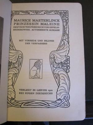 L 488 Maet 57: Prinzessin Maleine (1902)