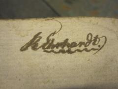 - (Ehrhardt, K.), Von Hand: Autogramm; 'K. Ehrhardt'. 