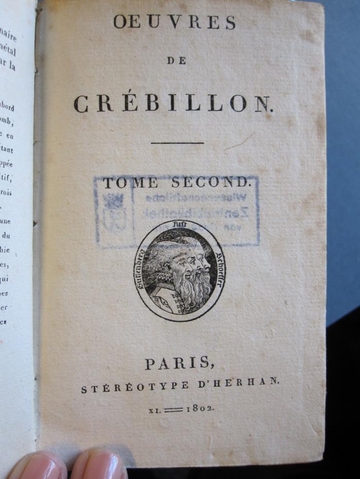  1980 2: Oeuvres de Crébillon (1802)