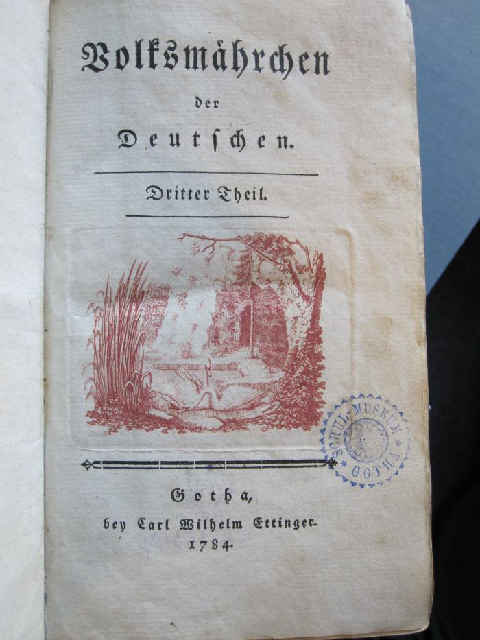 Vo 867 12b_3: Volksmährchen der Deutschen. (1784)