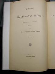 L 228 205a: Goethes Schweizer Reise 1775 : Zeichnungen und Niederschriften (1907)