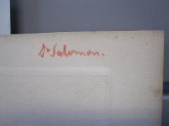 J / 673 (Salomon, [?]), Von Hand: Autogramm, Name; 'Dr Salomon.'. 
