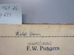 J / 625 (Levin, Rahel), Von Hand: Autogramm; 'Levin'. 