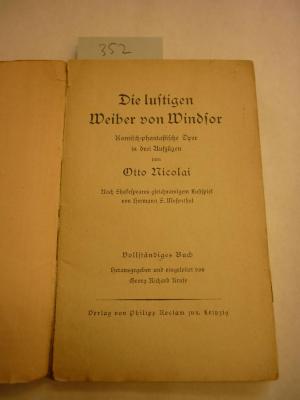  Die lustigen Weiber von Windsor