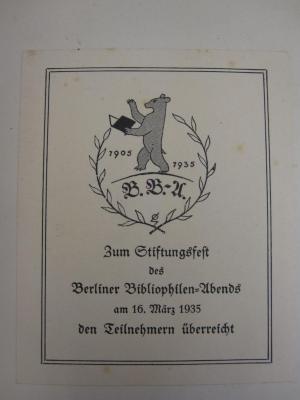Rara Cs 427: Die Oudry-Ausgabe der Fabeln des La Fontaine ([1929])