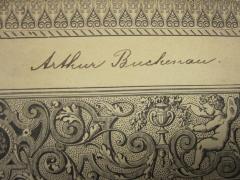 - (Buchenau, Arthur), Von Hand: Name; 'Arthur Buchenau'. 