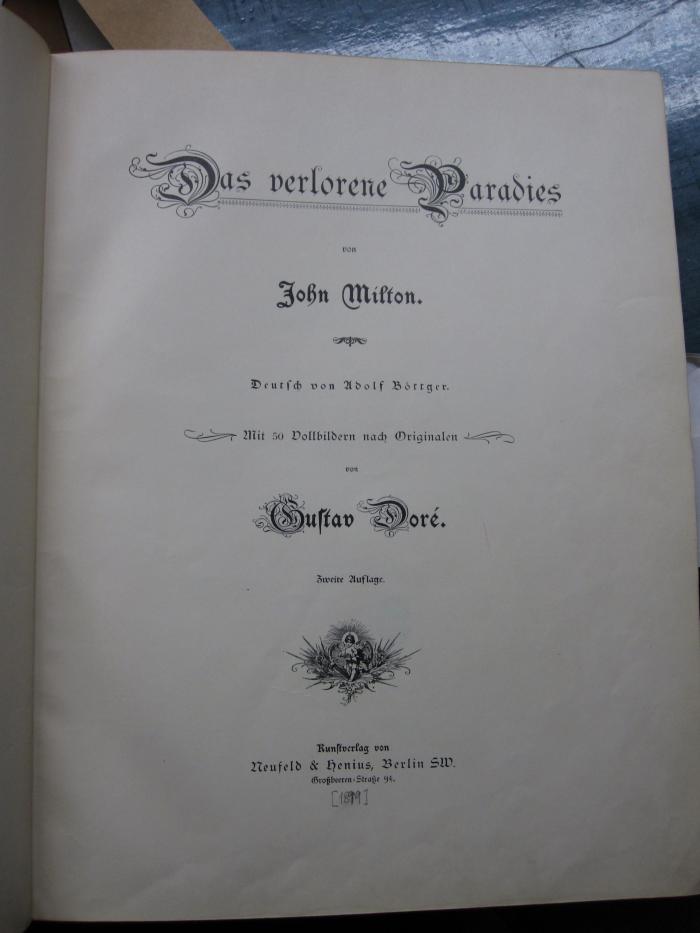 L 248 Mil 50a: Das verlorene Paradies ([1899])