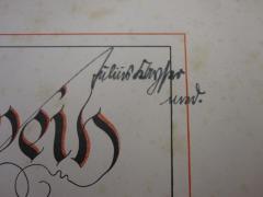 G48 / 2106 (Kayser-Petersen, Julius Emil), Von Hand: Autogramm, Name, Berufsangabe/Titel/Branche; 'Julius Kayser med.'. 