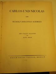 Cw 166: Carlos und Nicolas (1930)