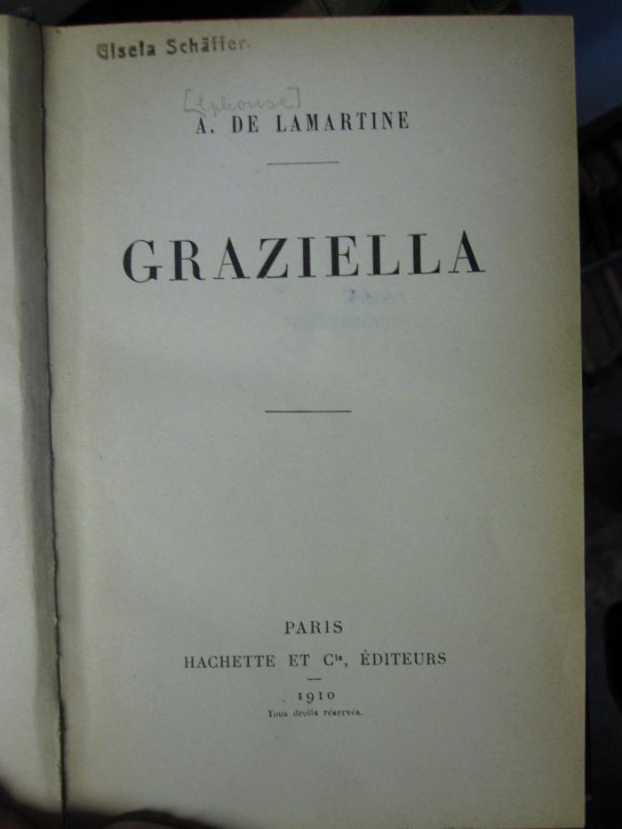 Ct 1345: Graziella (1910)
