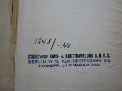 G45 / 251 (Stuhr'sche Buchhandlung (Berlin)), Stempel: Name, Ortsangabe, Buchhändler; 'Stuhr'sche Buch- u. Kunsthandlung G.m.b.H. Berlin W 15, Kurfürstendamm 212 Fernspr.: J1 Bismarck 0198'. 