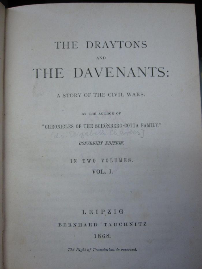 Cq 1639 1.2: The Draytons and the Davenants (1869)