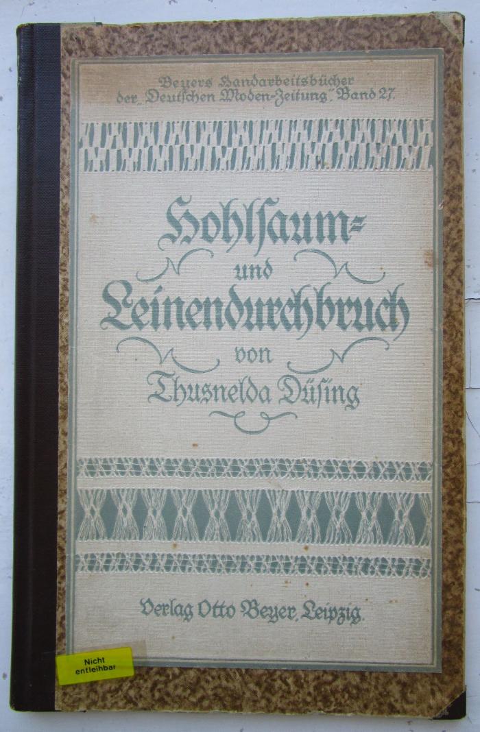 Tr 506: Hohlsaum und Leinendurchbruch (1920)