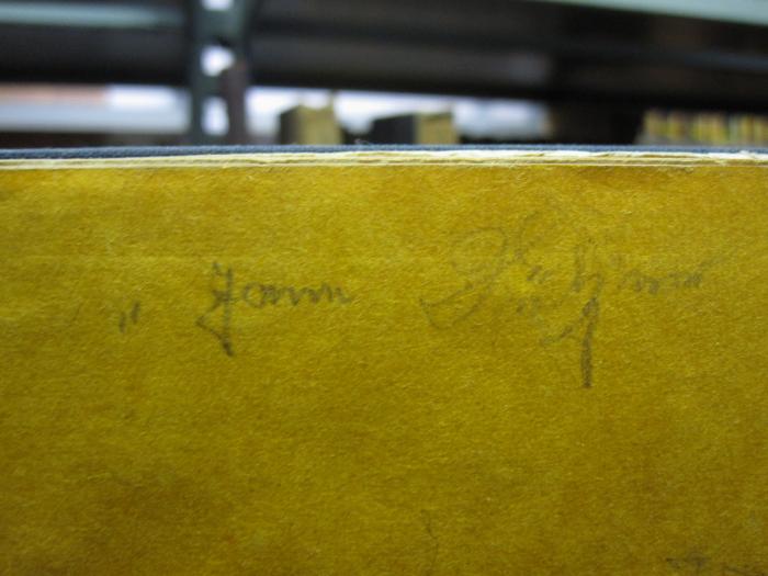 Cm 5816: Der Zwang : eine Novelle ([o.J.]);G45 / 732 ([...], Hanni), Von Hand: Autogramm, Name; 'Hanni [...]'. 
