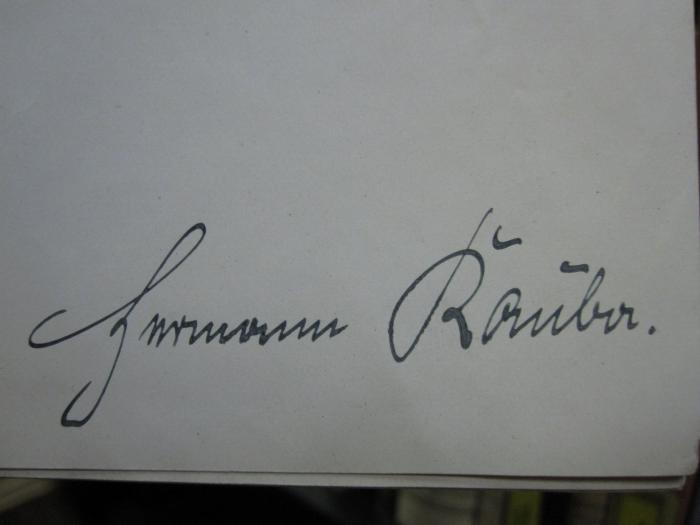 Cm 5916: Der Fahnenträger ([1925]);G45 / 1816 (Kauba, Hermann), Von Hand: Autogramm, Name; 'Herrmann Kauba'. 