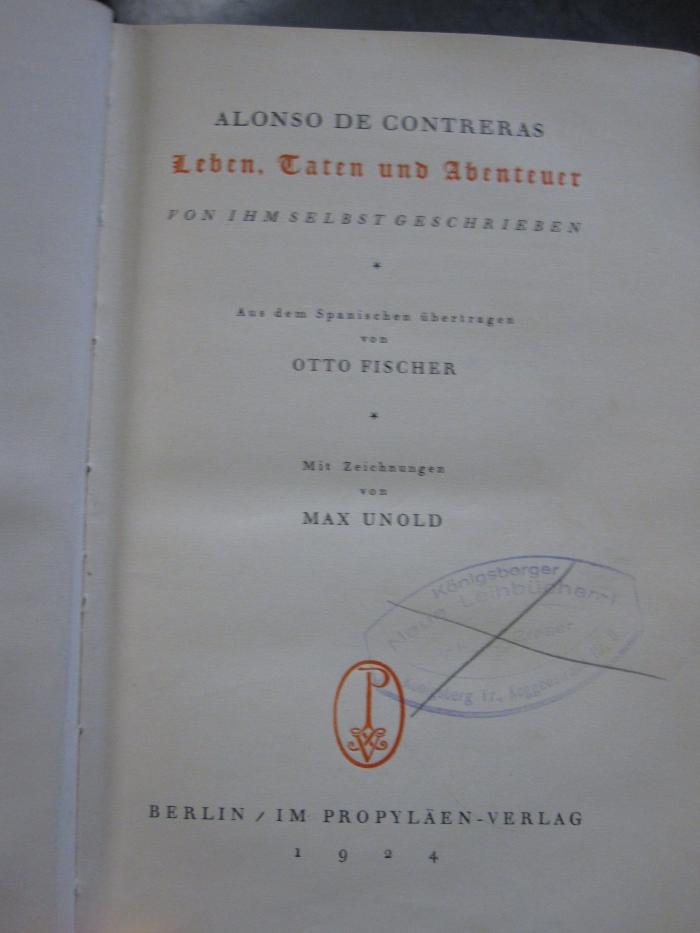Ct 380: Leben, Taten und Abenteuer (1924)