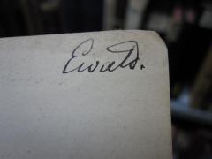 G45 / 1439 (Ewald, Felicie), Von Hand: Autogramm; 'Ewald'. 