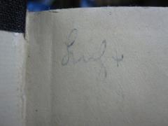 G45 / 2548 (Luft, [?]), Von Hand: Autogramm, Name; 'Luft'. 
