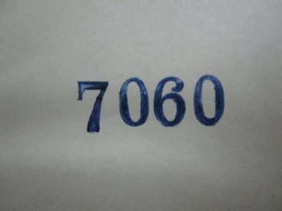 Cm 6210 2: Eine Zeit stirbt (1934);G45 / 2317 (Flanter, Wilhelm), Stempel: Exemplarnummer; '7060'. 