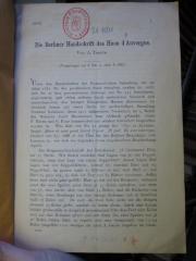 Ct 1501: Die Berliner Handschrift des Huon d'Auvergne (1884)