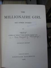 Cq 1732: The millionaire girl (1908)