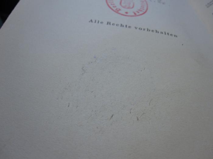 Ca 95: Katholische Leistung in der Weltliteratur der Gegenwart (1934);G46 / 431 (unbekannt), Radiert / Rasiert: -. 