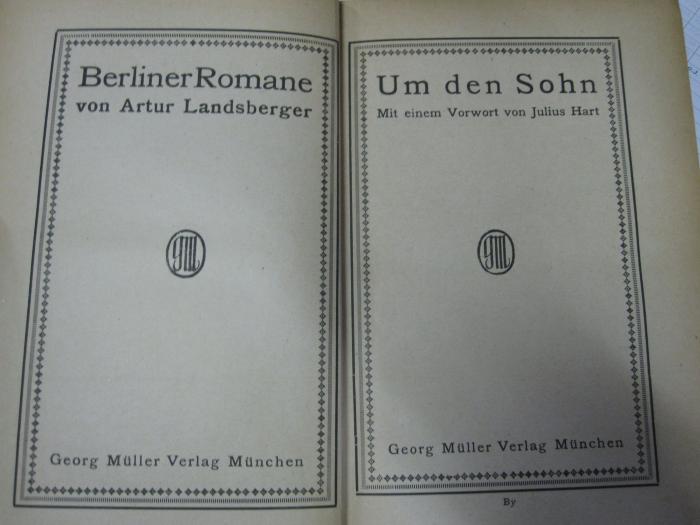 Cm 5715: Um den Sohn ([o.J.])