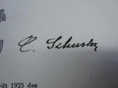 G46 / 1551 (Schuster, C.[?]), Von Hand: Autogramm, Name; 'C. Schuster'. 