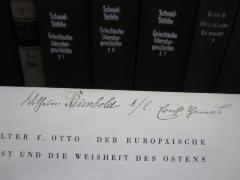 G46 / 1580 (Reimbold, Wilhelm;Hamas, Ernst), Von Hand: Name, Widmung; 'Wilhelm Reimbold s./l. Ernst Hamas'. 