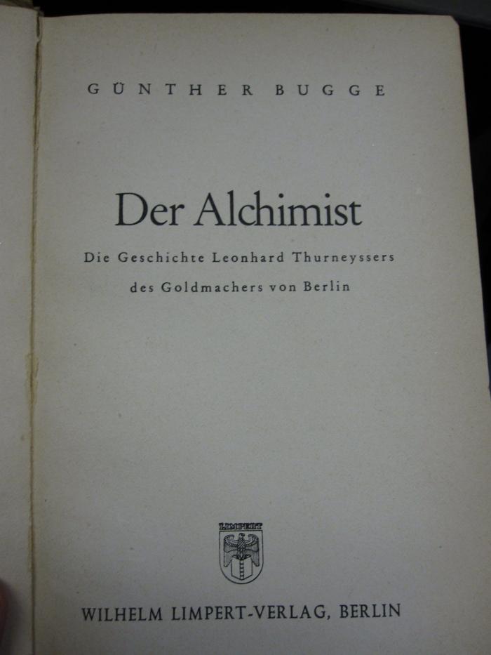 Cm 3643: Der Alchimist ([o.J.])