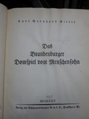 Cm 6115: Das Brandenburger Domspiel vom Menschensohn (1924)