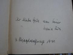 G46 / 2102 (Gila[?]), Von Hand: Name, Datum, Widmung; 'Dir liebe Gila von deiner Maria Ruth. 3. Kriegsweihnacht 1941'. 