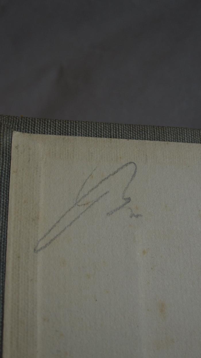 Cw 118: Die schöne Melusine ([1911]);G46 / 3157 (unbekannt), Von Hand: Monogramm; 'B[?]'. 