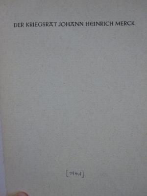 Ao 632: Der Kriegsrat von Johann Heinrich Merk ([1941])