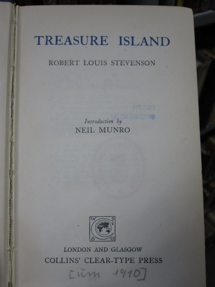 Cq 1814: Treasure Island ([1910])