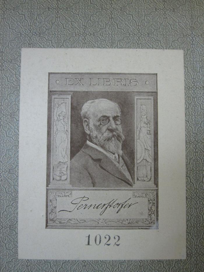 Cg 2451: Goethe und Schiller : im Werden der Kraft (1902);G46 / 3731 (Kammer für Arbeiter und Angestellte für Wien), Stempel: Signatur; '1022'. 