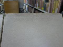 G46 / 3805 (Döhring, Annie May), Von Hand: Autogramm, Name; 'Annie Döhring'. 