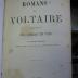 Ct 1583: Romans de Voltaire suivis de ses contes en vers ([1865])