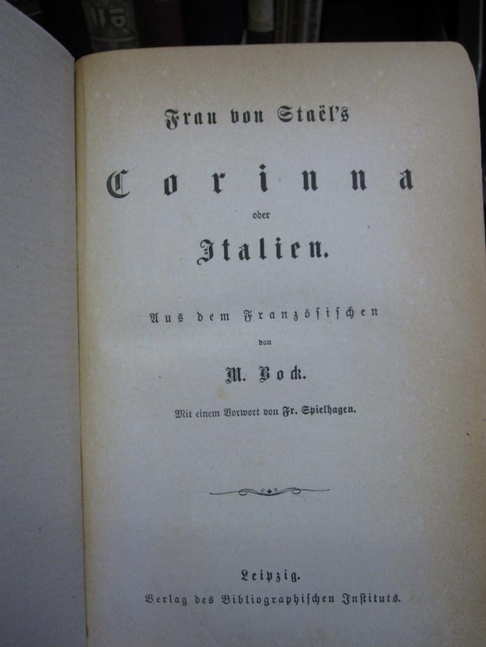 Ct 1530: Corinna oder Italien ([o.J.])