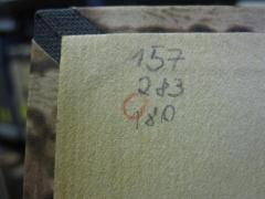 G46 / 3722 (Scheibert, Peter), Von Hand: Annotation, Nummer; '157 
283 
180'. 