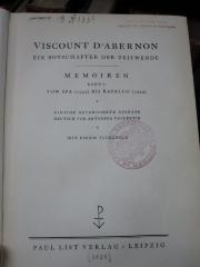 Ar 6 1, 2. Ex.: Von Spa (1920) bis Rapallo (1922) ([1929])