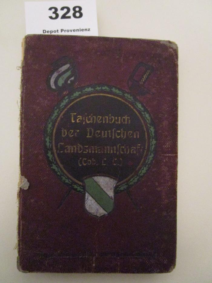  Taschenbuch der Deutschen Landsmannschaft (Coburger L.C.) (1920)