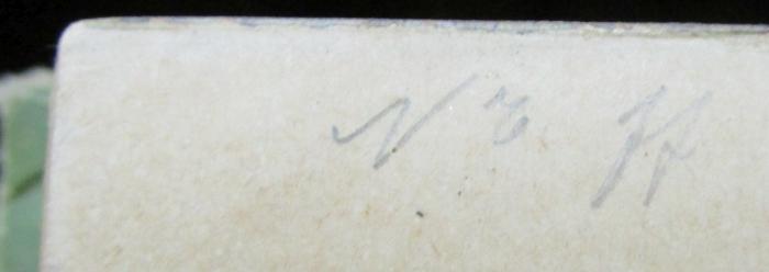 Cw 10 1: Fairy-Tales from the Arabian-Nights (1892);G45II / 1588 (unbekannt), Von Hand: Nummer, Notiz; 'No ff'. 