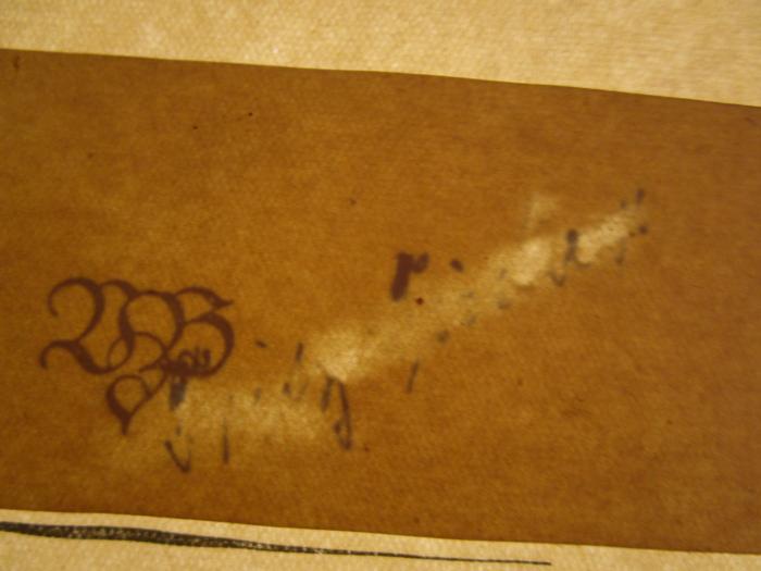  Vom Kulturreich des Festlandes (1923);- ([?], Fritz), Von Hand: Autogramm, Name; 'Fritz [...]'. 