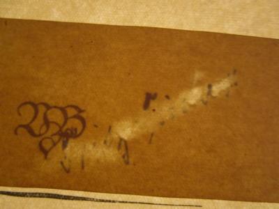  Vom Kulturreich des Festlandes (1923);- ([?], Fritz), Von Hand: Autogramm, Name; 'Fritz [...]'. 