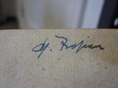 46 / 1824 (Trosian[?], [?]), Von Hand: Autogramm, Name; 'Dr. Trosian[?]'. 
