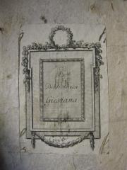 G48 / 144 (Bibliotheca Giesiana), Etikett: Exlibris; 'Ex Bibliotheca Giesiana'. 