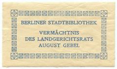 Exlibris-Nr.  099