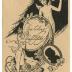 - (Schulz, Nessi), Etikett: Exlibris, Name, Monogramm, Portrait, Datum, Abbildung; 'Ex Libris Nessi Schulz
1920
JK'.  (Prototyp)